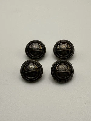 1960s ICONIC Christian Dior Monogram Brass Shank Replacement Buttons 4 - Image 1 of 4
