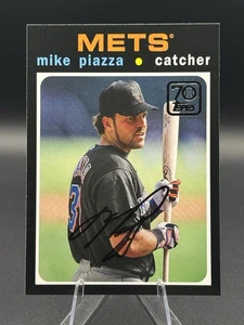 Mike Piazza 70 anni di Topps Baseball #70YT-21 Topps 2021 MLB New York Mets HOF - Foto 1 di 4