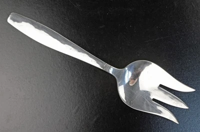 Tenedor para servir Allan Adler forjado a mano esterlina SUECO MODERNO 8" Foto 1 de 3