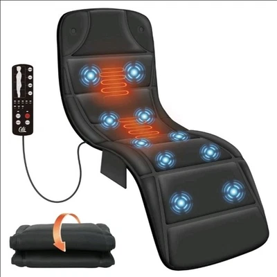 CILI Full Body Massager Mat w/ HEAT, 10 Massage Motors, 5 Modes & Auto Shut-Off - Image 1 of 4