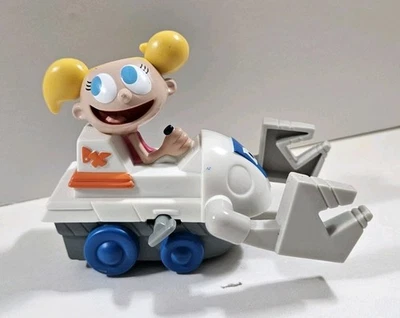 Dexter's Laboratory Dee Dee Wind-Up Vehicle Burger King 4" Action Figure 2003 - Image 1 of 4
