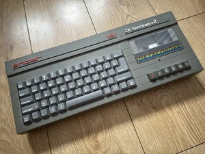 Untested Sinclair ZX Spectrum 128K +2 Computer Grey Spares Or Repair - Afbeelding 1 van 6