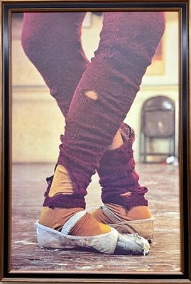 Harvey Edwards "Leg Warmers"  Custom Framed Photography Art Dance Ballet New - Image 1 of 3