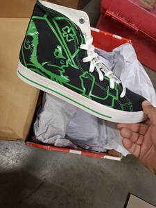 Unisex Row One Notre Dame Fighting Irish Hi Top Canvas Sneakers Size Men 9 - Picture 1 of 6