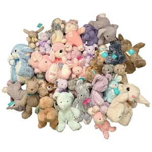 Lote de 30 peluches de Pascua conejitos primavera peluches colores pastel decoración para niños - Imagen 1 de 7