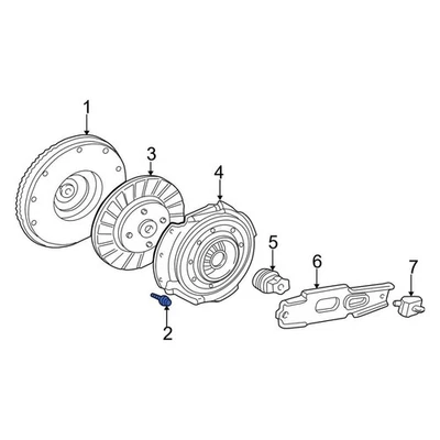 For Ford F-150 1997-2010 Ford F1AZ6379A Automatic Transmission Flexplate Bolt Foto 1 de 4