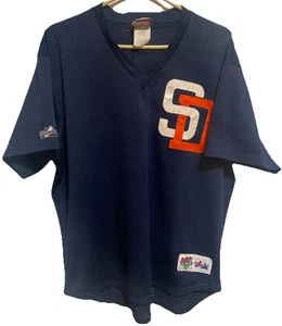 San Diego Padres Authentic Diamond Collection Majestic Warm Up Jersey XL 90’s - Bild 1 von 9