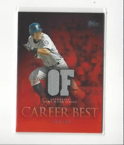 2009 Topps Career Best Relics Ichiro Suzuki JERSEY Mariners  - Picture 1 of 2
