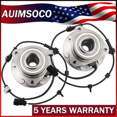 Buje de rueda delantera + conjunto de cojinete + ABS para Chevrolet SSR 2003 2004 2005 2006 Foto 1 de 4