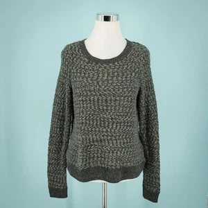 Moth Anthropologie Größe Medium M Arbor grau grau Rundhals Langarm genoppter Pullover - Bild 1 von 7
