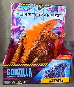 MonsterVerse Godzilla King of the Monsters Burning Godzilla Action Figure NEW - Picture 1 of 7