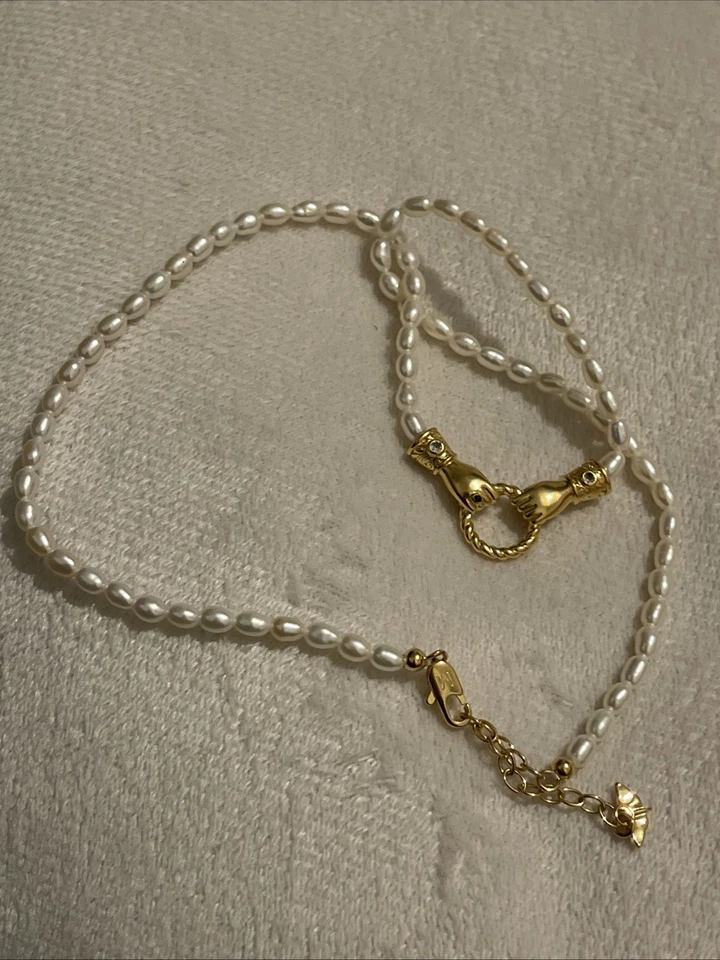 COLLAR COLGANTE DE PERLAS HARRIS REED EN BUENAS MANOS Missoma Foto 1 de 3