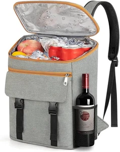 Refrigerator Backpack Soft Insulation, Leakproof Beach Cooler, Large Capacity... - Picture 1 of 12