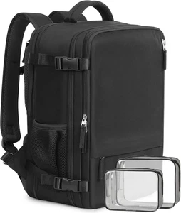 Travel Backpack for Men Women, Large Carry on Backpack, Personal Item Bag Airlin - Picture 1 of 12