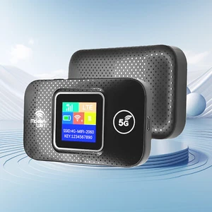 Przenośny odblokowany bezprzewodowy router WiFi 4G LTE mobilny szerokopasmowy LCD MIFI HotspogM - Zdjęcie 1 z 10