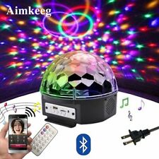 Led Bluetooth Disco Ball Light with Mp3 Player Speaker dj Prom Sound Party Stage