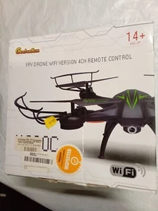 BEEBEERUN FPV Drone WIFI Version 4CH Remote Control (WHITE) Open Box - Picture 1 of 6