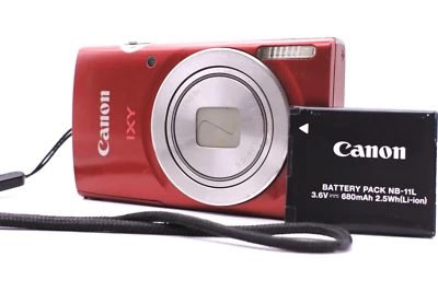 [EXC+5] Canon PowerShot ELPH 185 IXY 200 20MP Digital Camera Free ship JP #250 - Image 1 of 4