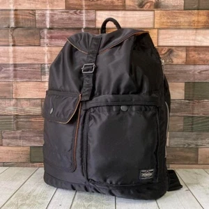 YOSHIDA Bag PORTER Tanker Backpack Nylon Black - Picture 1 of 20