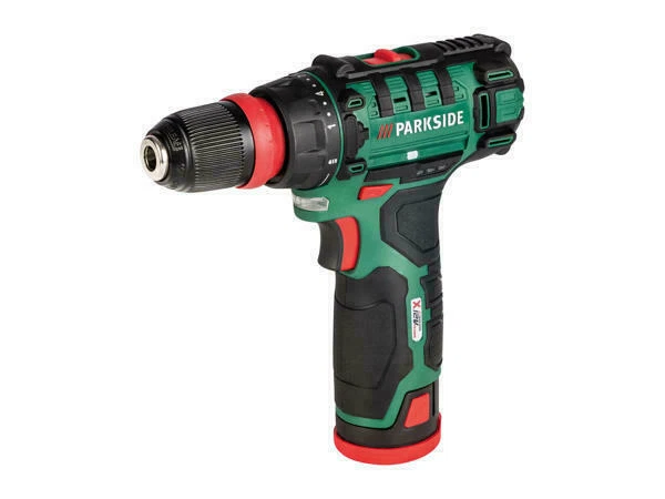 Parkside PBSA 12 D4 12V Cordless Drill with Accessories - Without Battery and Charger