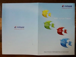 Malaysia Airlines Business Class Note Pad Aviation Flight early 2000 - Picture 1 of 2