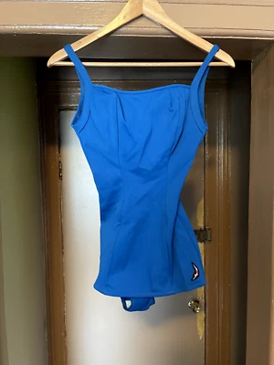 Vintage 1950s Rose Marie Reid swimsuit, draped sheath, playsuit,, beach - Image 1 of 4