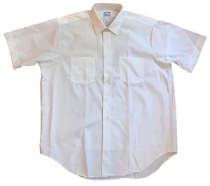 RaRe NOS Vintage 80s Frederick & Nelson's SS Mens White Executive Shirts, 16.2 - Picture 1 of 9