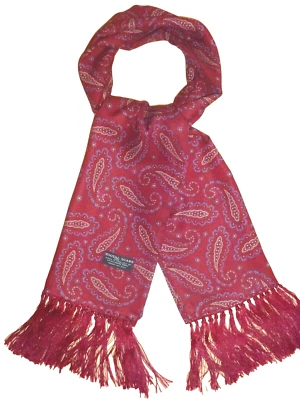 Bufanda TOTAL de Colección Corbata Retro Dapper Scooter Mod Indie Goodwood Ascot Races Foto 1 de 4