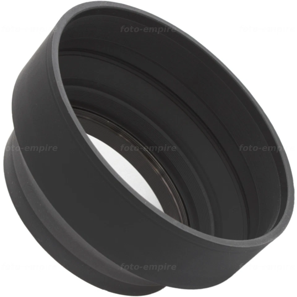 WAMBO 77mm Sonnenblende Lens Hood für DSLR Foto Kamera Objektive