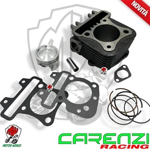 GRUPPO TERMICO CARENZI MODIFICA CILINDRO PISTONE 80cc Ø49 PIAGGIO LIBERTY 50 4T