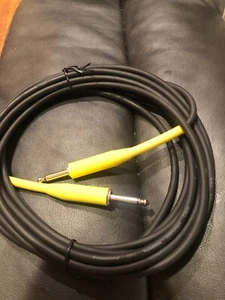 Cable de instrumento silencioso profesional OFC extremos amarillos 20' - Imagen 1 de 2