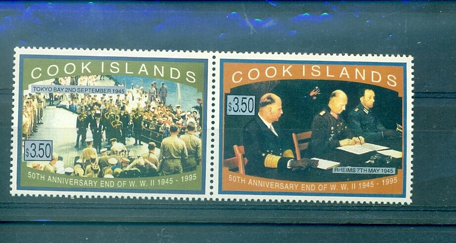 Cook Is. - Sc# 1198. 1995 50th ANN. End of WWII. MNH. $22.00. - Image 1 of 1