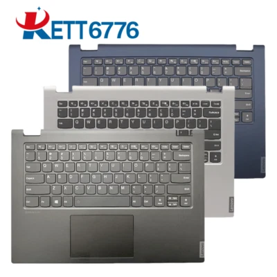 Apoio para as mãos com teclado retroiluminado para Lenovo Ideapad FLEX-14 C340-14 API IWL IML - Imagem 1 de 4