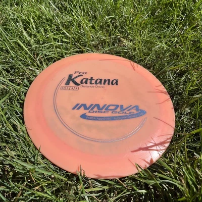 Innova Pro Katana 13/5/-3/3 (150) Grams Light Pink 176 G Disc Golf Driver - Image 1 of 4