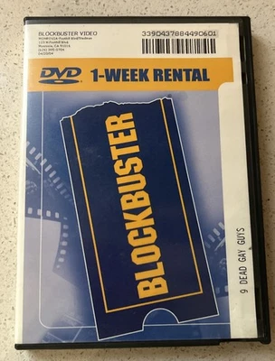 9 Dead Gay Guys (DVD, 2003) In authentic Blockbuster  Video Case - Image 1 of 4
