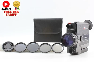 ¡Todo probado! [COMO NUEVA] Cámara de película Canon 310XL Super8 zoom 8,5-25,5 mm F1 de JAPÓN Foto 1 de 4