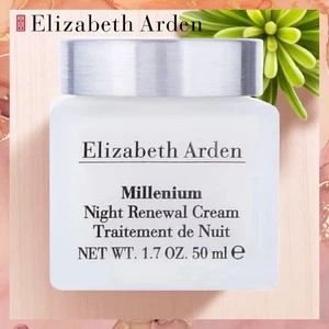 Elizabeth Arden Millenium Crema Rinnovativa Notte 1,7 FL. OZ. 50 ml nuovo con scatola - Foto 1 di 7