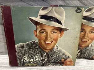 Bing Crosby - Decca 78RPM - 8 Disc Photo Folder + Records - Picture 1 of 11