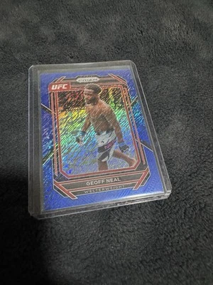 2023 Prizm UFC Geoff Neal Blue Shimmer /10 - Image 1 of 2