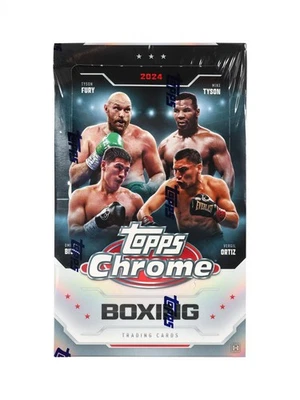 2024 TOPPS CHROME BOXING HOBBY BOX - Image 1 of 4