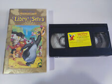 El Book de Jungle los Classics de WALT DISNEY - VHS Tape Spanish 3T