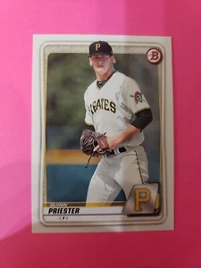 Quinn Priester 2020 Bowman Draft BD-53 paper base , Pirates ,Quantity - Picture 1 of 2