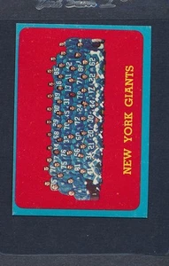 1963 Topps #060 New York Giants Team EX *74 - Picture 1 of 1
