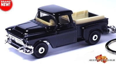 🎁🎁RARE KEYCHAIN 55/56/57 BLACK GMC™ STEPSIDE 3100 CUSTOM Ltd Ed. NICE GIFT🎁🎁 - Image 1 of 4