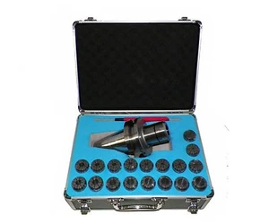BT50 ER32 MILLING COLLET CHUCK SET 18 PCs 1/8" - 3/4" ER 32 COLLETS PROJ. 3.94" - Picture 1 of 5