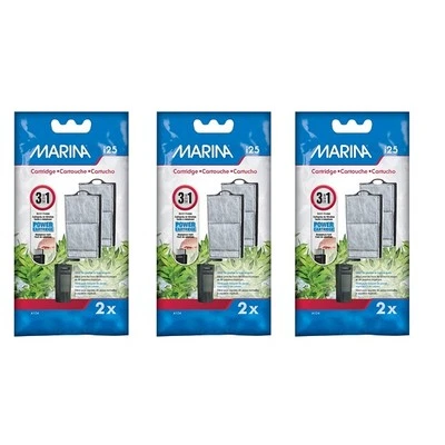 Marina i25 Power Filter Cartridge To Fit i25 Internal Filter  3 x Packs of 2 - Image 1 of 4
