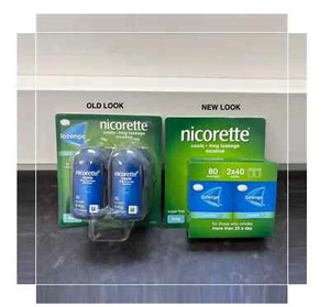 2 x 80 Nicorette Lozenges Cools 4mg Icy Mint | Total 160 Lozenges | Exp 2026/27 - Picture 1 of 1