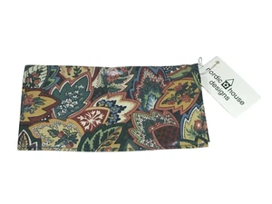 NORDIC HOUSE DESIGNS NYC FLORAL PAISLEY DESIGN CHECKBOOK COVER NWT - Picture 1 of 4