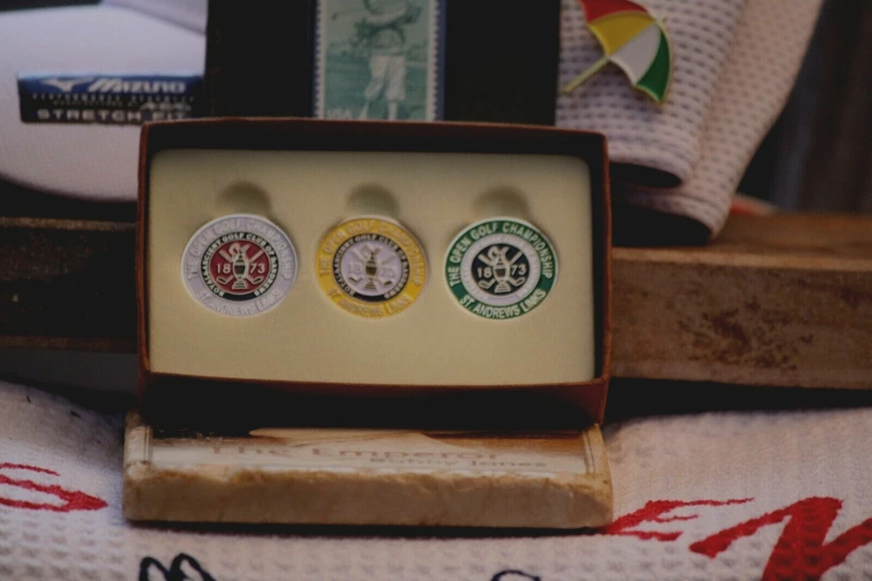 Paquete de 3 marcadores de bola St Andrews Combo 1873 - The Old Course Foto 1 de 1