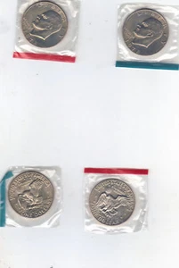 1978 P+D UNZIRKULIERT EISENHOWER DOLLAR IN DER STEMPELGLANZ CELLO L@@K SCHÖNE MÜNZEN - Bild 1 von 1